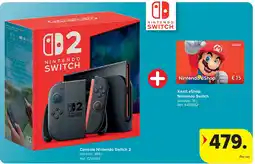 Carrefour Console Nintendo Switch 2 + Kaart eShop Nintendo Switch aanbieding