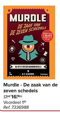 Carrefour Murdle - De zaak van de zeven schedels aanbieding