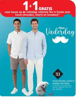 Carrefour Linnen hemden, shorts of broeken voor heren aanbieding