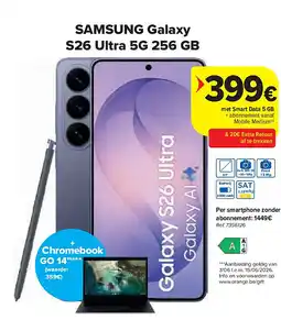 Carrefour SAMSUNG Galaxy S26 Ultra 5G 256 GB aanbieding