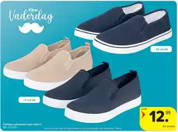 Carrefour Canvas schoenen voor heren aanbieding