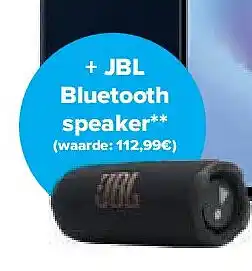 Carrefour JBL Bluetooth speaker aanbieding