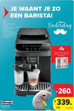 Carrefour Espressomachine ECAM290.51.B aanbieding