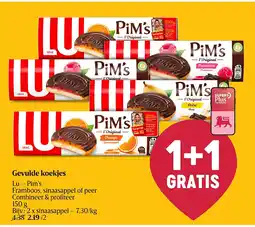 Delhaize Gevulde koekjes aanbieding