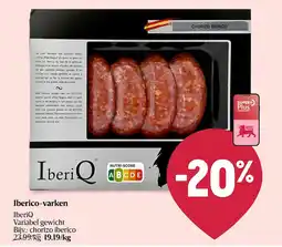Delhaize Iberico-varken aanbieding
