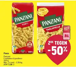 Delhaize Pasta aanbieding