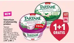 Delhaize Smeerkaas of plantaardig product aanbieding
