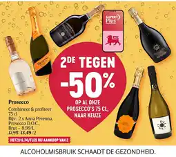 Delhaize Prosecco aanbieding