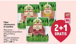 Delhaize Fijne vleeswaren in sneden aanbieding