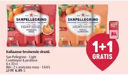 Delhaize Italiaanse bruisende drank aanbieding