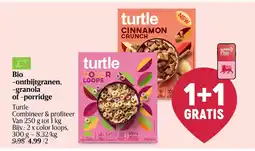 Delhaize Bio -ontbijtgranen, -granola of -porridge aanbieding