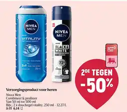 Delhaize Verzorgingsproduct voor heren aanbieding