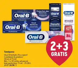 Delhaize Tandpasta aanbieding