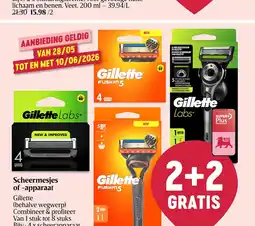 Delhaize Scheermesjes of -apparaat aanbieding