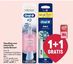 Delhaize Navulling voor elektrische tandenborstel aanbieding