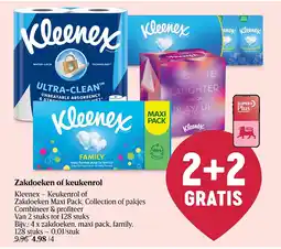 Delhaize Zakdoeken of keukenrol aanbieding