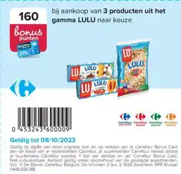 Carrefour LULU aanbieding