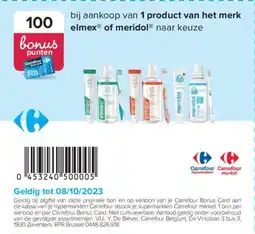 Carrefour Elmex of Meridol aanbieding