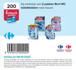 Carrefour Bref WC toiletblokken aanbieding