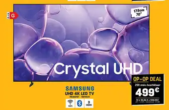 Samsung UHD 4K LED TV 70U8020F