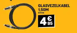 Electro Depot GLASVEZELKABEL 1,50M aanbieding