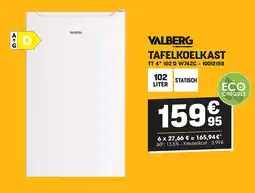 Electro Depot TAFELKOELKAST TT 4* 102 D W742C aanbieding