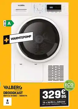 Electro Depot DROOGKAST DHP 8 D W566C aanbieding