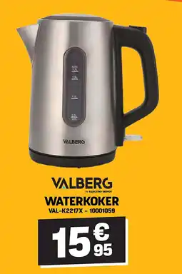 Electro Depot WATERKOKER VAL-K2217X aanbieding