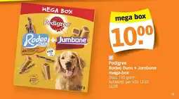 Albert Heijn Pedigree Rodeo Duos + Jumbone mega-box aanbieding