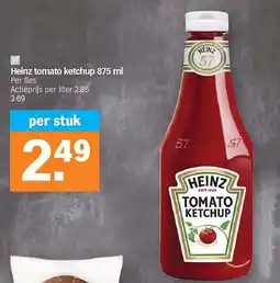 Albert Heijn Heinz tomato ketchup 875 ml aanbieding