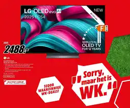 MediaMarkt LG OLED83C54LA OLED 4K Smart TV aanbieding
