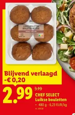 Lidl CHEF SELECT Luikse bouletten aanbieding
