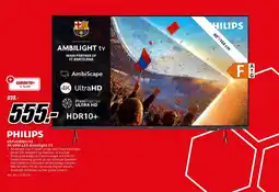 MediaMarkt Philips 65PUS8001/12 4K UHD LED Ambilight TV aanbieding