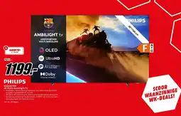MediaMarkt Philips 65OLED760 4K OLED Ambilight TV aanbieding