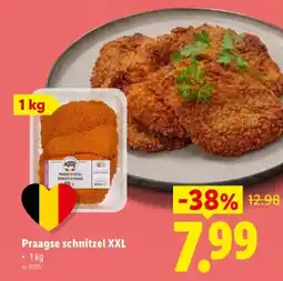 Lidl Praagse schnitzel XXL aanbieding