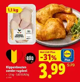 Lidl Kippenbouten zonder rugdeel aanbieding