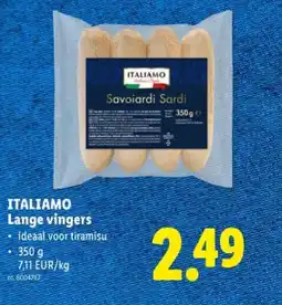 Lidl Lange vingers aanbieding