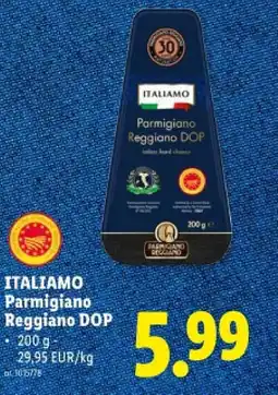 Lidl Parmigiano Reggiano DOP aanbieding