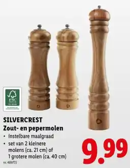 Lidl Zout- en pepermolen aanbieding