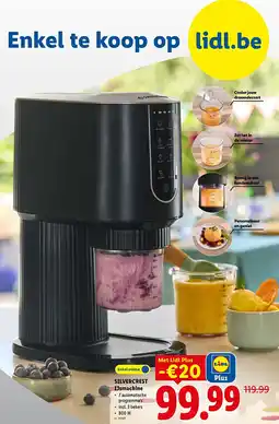 Lidl IJsmachine aanbieding