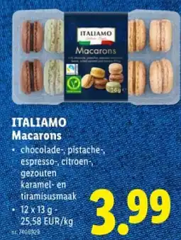 Lidl Macarons aanbieding