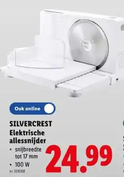 Lidl Elektrische allessnijder aanbieding