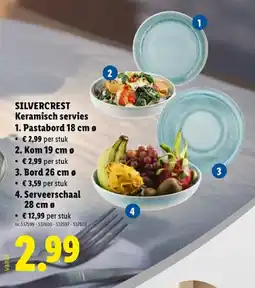 Lidl Keramisch servies aanbieding