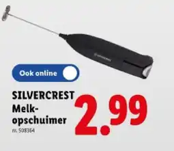 Lidl Melkopschuimer aanbieding