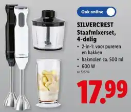 Lidl Staafmixerset, 4-delig aanbieding