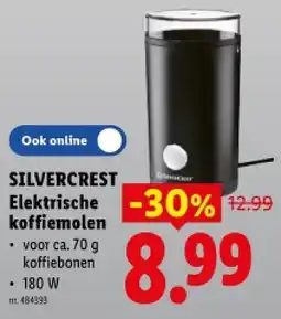 Lidl Elektrische koffiemolen aanbieding