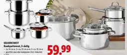Lidl Kookpottenset, 5-delig aanbieding