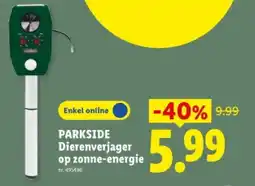 Lidl Dierenverjager op zonne-energie aanbieding