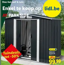 Lidl Tuinhuis M aanbieding