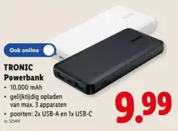 Lidl Powerbank aanbieding